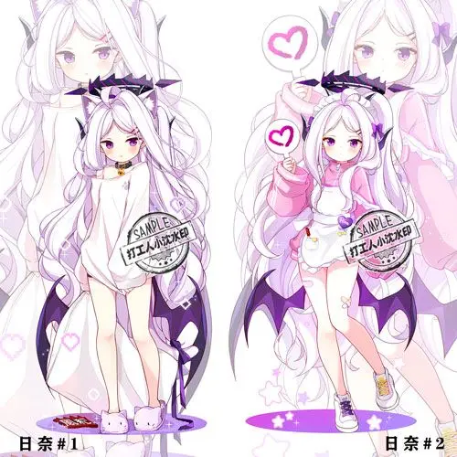 

Blue Archive Anime Figure Sorasaki Hina Cosplay Cute Acrylic Stand Model Decor Plate Desktop Display Room Ornament Gift Girl