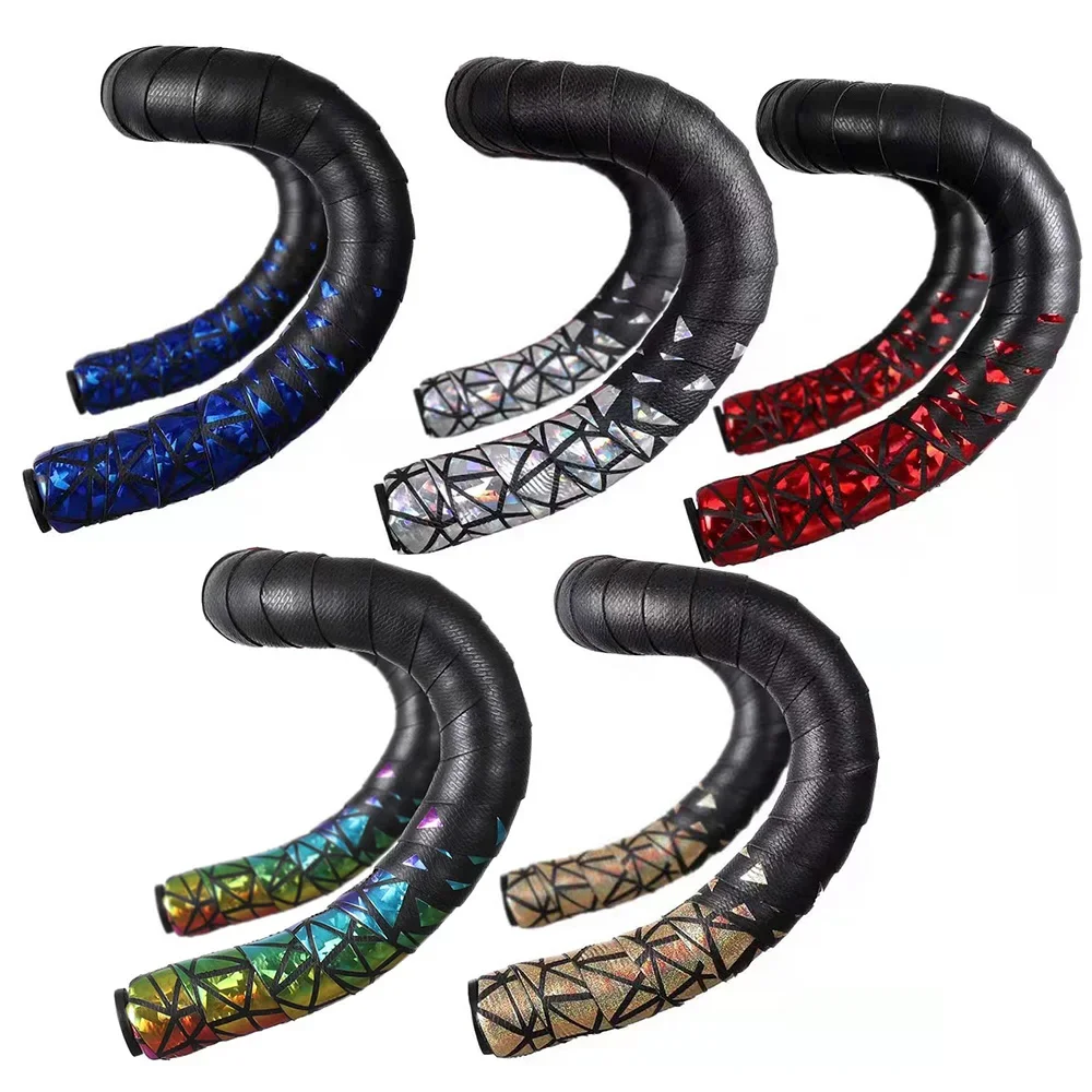 HEX Duo Handlebar Tape For Road Bikes - 3.5mm Thick, Black, With Bar Plugs & Finishing Strips