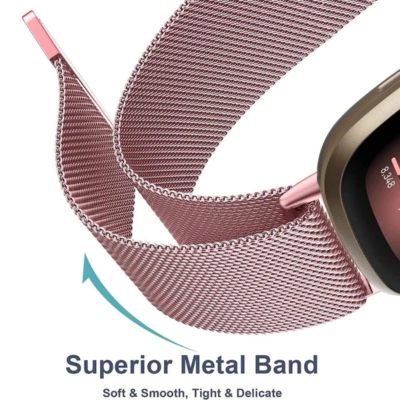 Magnetic Stainless Steel Mesh Milanese Loop Bracelet Strap