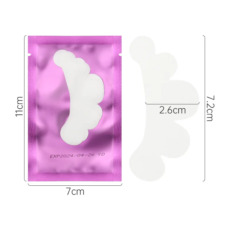 50 pair Grafting Lash Flower Clouds Patches Gel Eye Pads Eyelash Extension Paper Patches Eye Tips Sticker Wraps Makeup Tools eyelash patch eyelash pads eyelash patches eyelash accessories eye patches eyelash extension supplies
