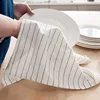 1Pc 40x60cm Plaid Striped Tea Towel Cotton Dinner Placemat Kitchen Dish Cloth Absorbent Table Napkin 3