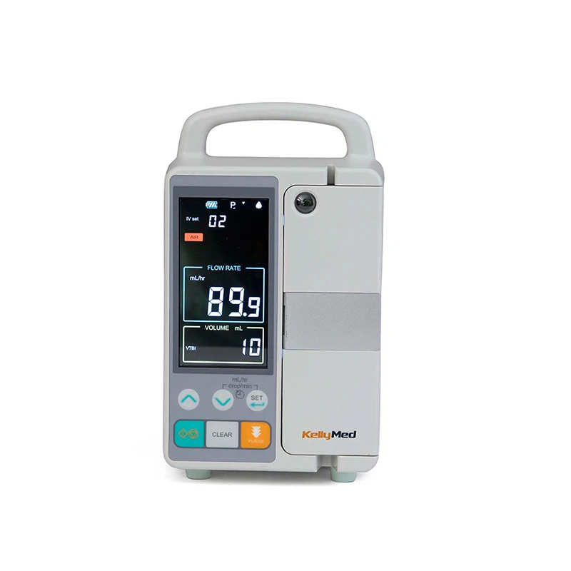 

KL-8052N Automatic Portable Medical Infusion Pump Digital Display Screen Peristaltic Veterinary Infusion Pump