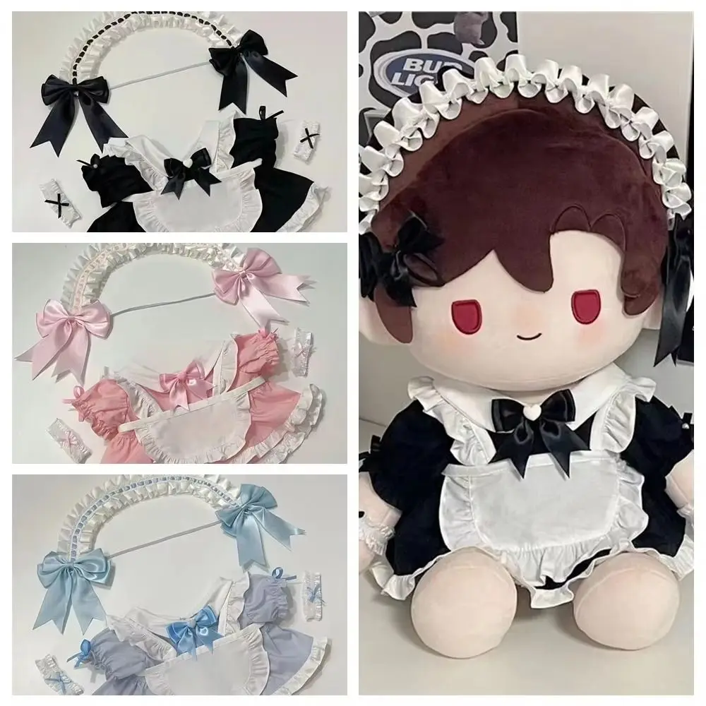 Wedding Dress 40cm Cotton Doll Clothes Doll Accessories Headwear Idol Dolls White Gauze Skirt Skirt Colorful