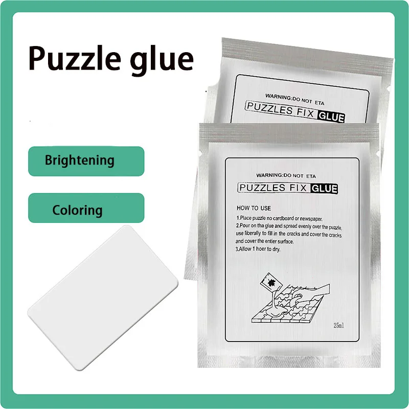 25ML or 60ML Puzzle Glue With Scraper 1