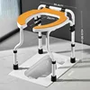 Advanced U-Shaped Toilet Chair for Pregnant Women, Seamless Squat to Seat Conversion, Comfortable Bathroom Accessibility Aid 4