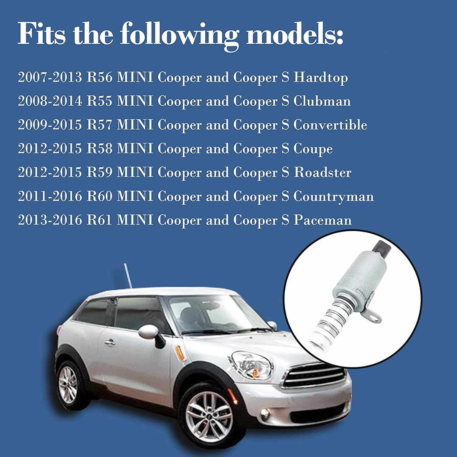 Für Mini Cooper R56 R58 R59 Citroen C3 Picasso C4 C5 DS3 DS4 Peugeot 207 208 3008 Variable Ventil Timing VVT Magnet 11368610388 – Detail 5