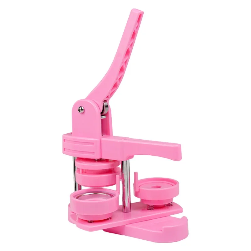 Rotate Swing away button badge making machine button badge maker 25mm 32mm 37mm 44mm 58mm mould cutter and badges
