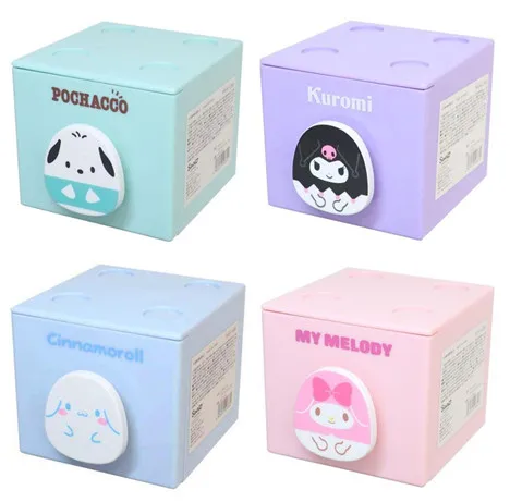 

Sanrio Настольный ящик-органайзер, коробка-органайзер Kuromi Mymelody Cinnamoroll, Мультяшные милые фотообои для девочек, подарок на день рождения