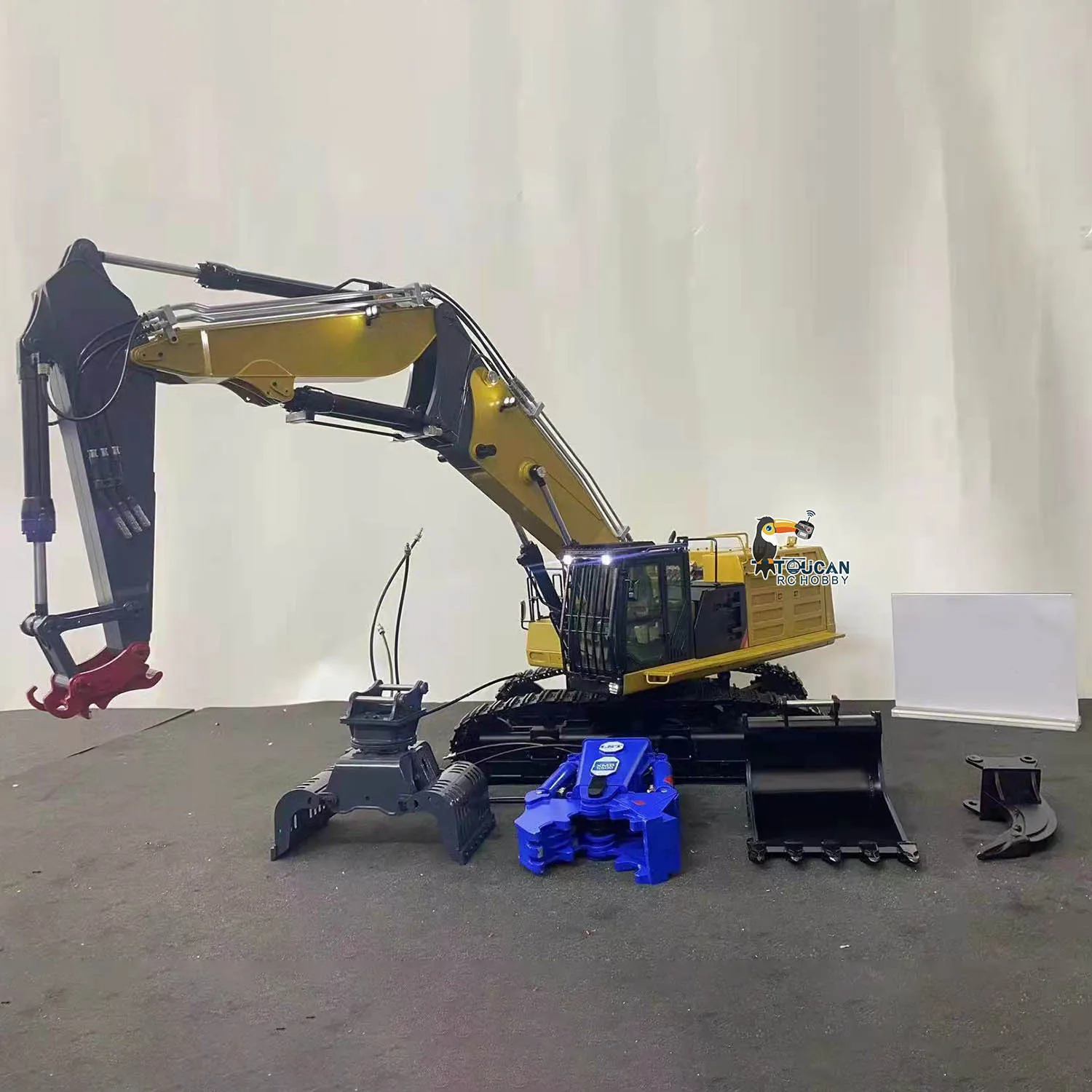 1/14 374F koparka RC 3 ramiona UHD hydrauliczne zdalnie sterowane rozbiórki RTR koparka pojazdy budowlane PL18EV Model TH21013 2 1/14 374F koparka RC 3 ramiona UHD hydrauliczne zdalnie sterowane rozbiórki RTR koparka pojazdy budowlane PL18EV Model TH21013 - Image 2