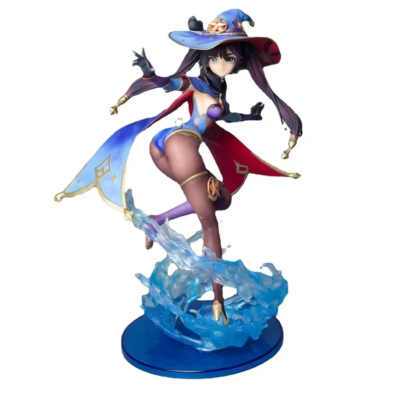 

Фигурка аниме «Genshin Impact» 23 см, фигурка Моны, Привлекательная модель, подвижная фигурка, украшение для комнаты, коллекционные игрушки, подарочная коробка