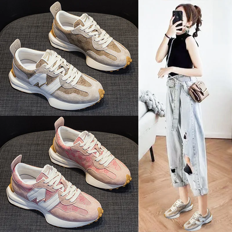 

Туфли женские весенние на толстой подошве, белые, 2023