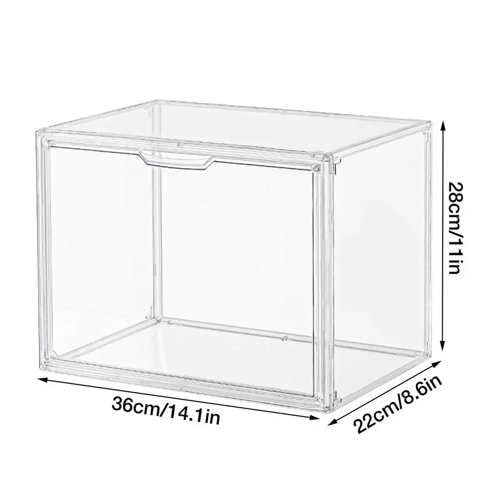 Plastic Clear Bag Storage Divider Acrylic Closet Finishing - Temu