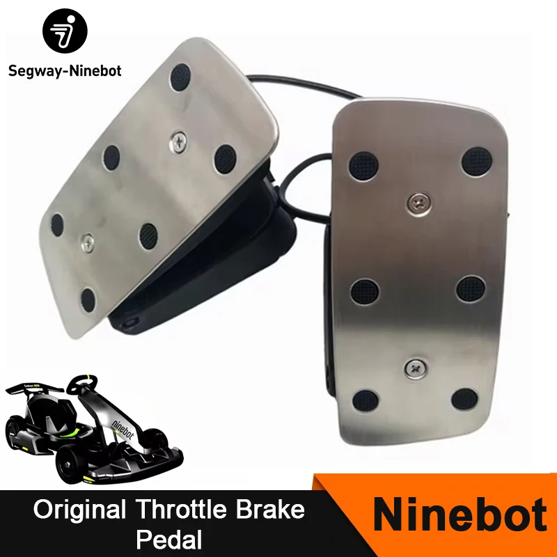 Original Ninebot Throttle Brake Pedal For Ninebot Gokart PRO Accessories Kit Kart Accelerator Pedals Brake Parts Replacement