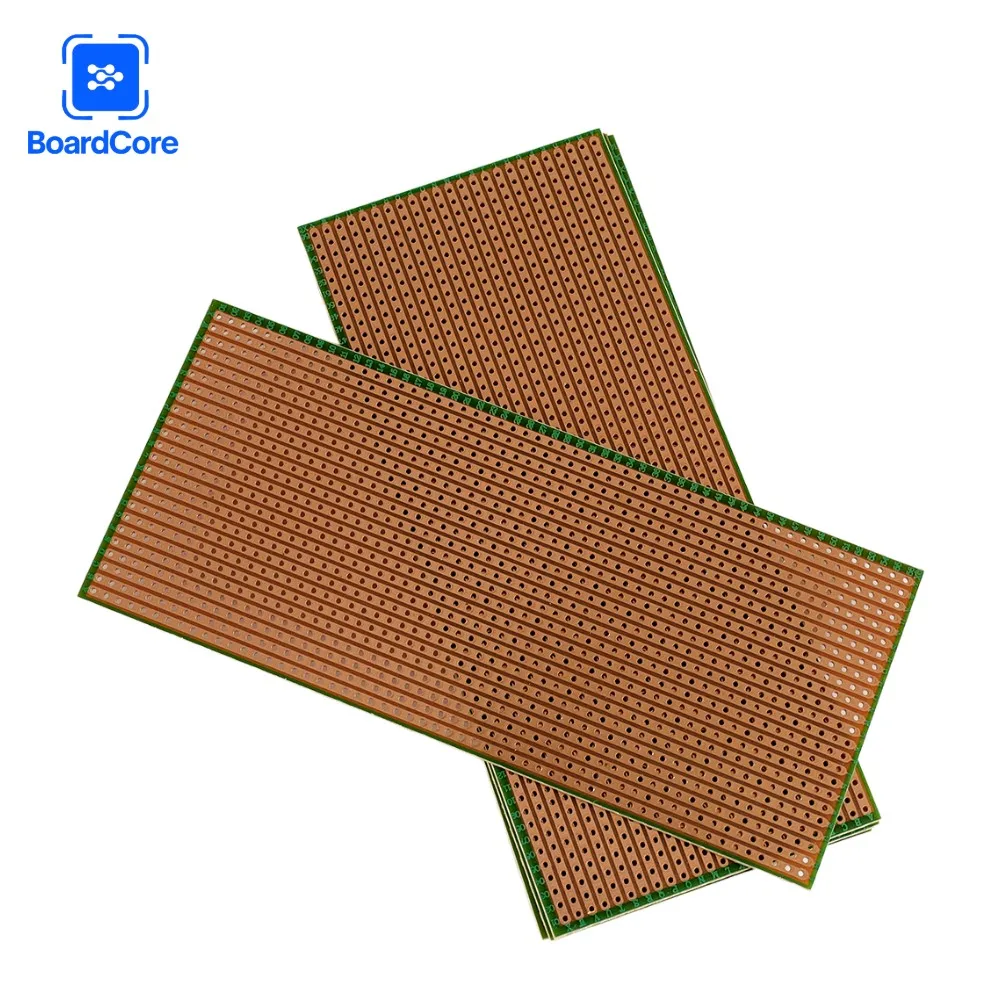 5-20PCS 6.5x14.5cm 단면 범용 인쇄 회로 PCB 프로토보드 회로 실험용 DIY 전자 브레드보드