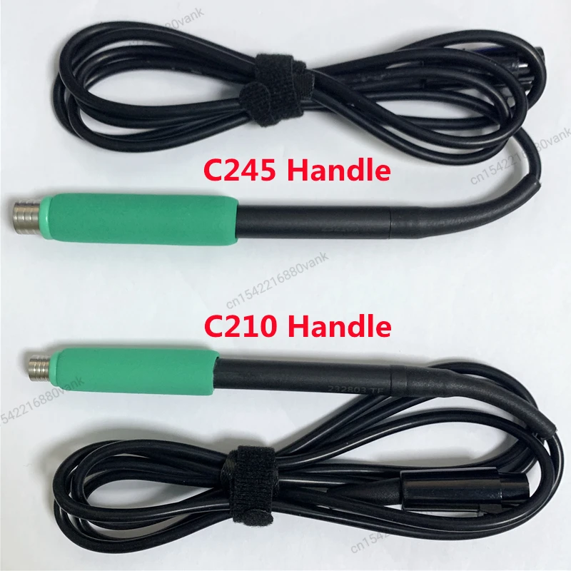 Jbc Sugon Aifen A10 A9 A9 Pro T21 T3602 납땜 스테이션 핸들, C115 C210 C245 납땜 팁 교체 용접 도구