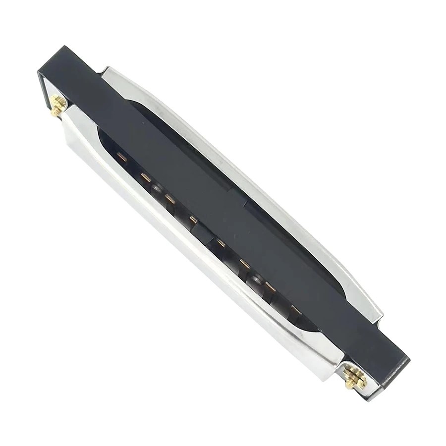 Diatonic Harmonica Mouth Harp Major Blues Diatonic Harmonica C Key 10 Holes 20 Tones Jazz Folk Harp with Hard Case Beginner Adults Students