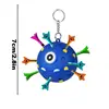 Golf Tee Holder For Bag Portable Small Ball Tee Holder Colorful Golf Ball Tee Holder Novelty Keychain Accessory For 3 1/4 2 3/4 6