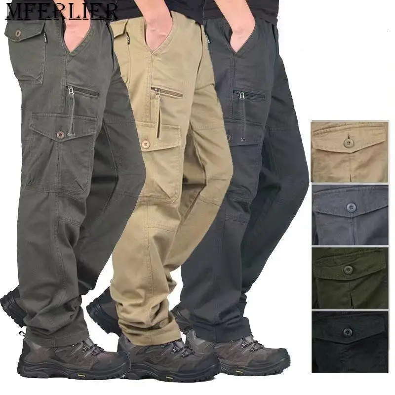 Pantalones Tácticos Aggressor Flex Hombre, Verde, 38W X 32L, Algodón, 7 Bolsillos Cargo
