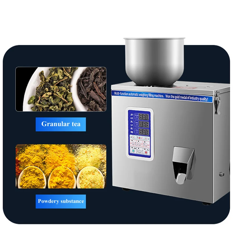 

Granule Powder Filling Machine Desktop Scale Grain Automatic Weighing Filling Machine Intelligent Split Packing Machine