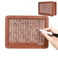 Wooden Money Box Cash Saving Money Bank Box For Adults Retro Reusable Wooden Money Box 10 000 Saving Challenge Wooden Money Jar 1