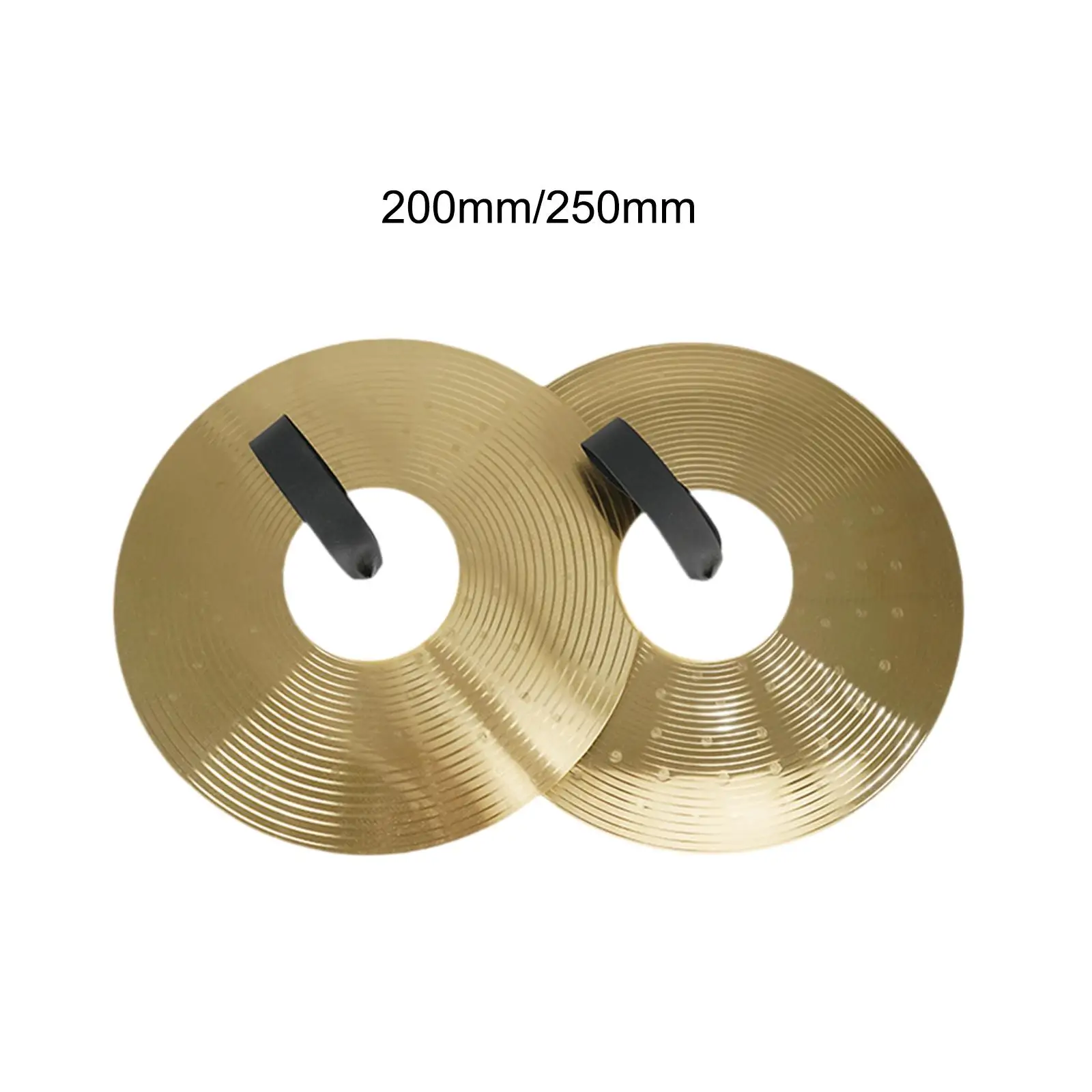 Crash Cymbals Pair Musical Instrument Percussion for Party Stage Performance