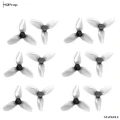 12PCS Clear Grey