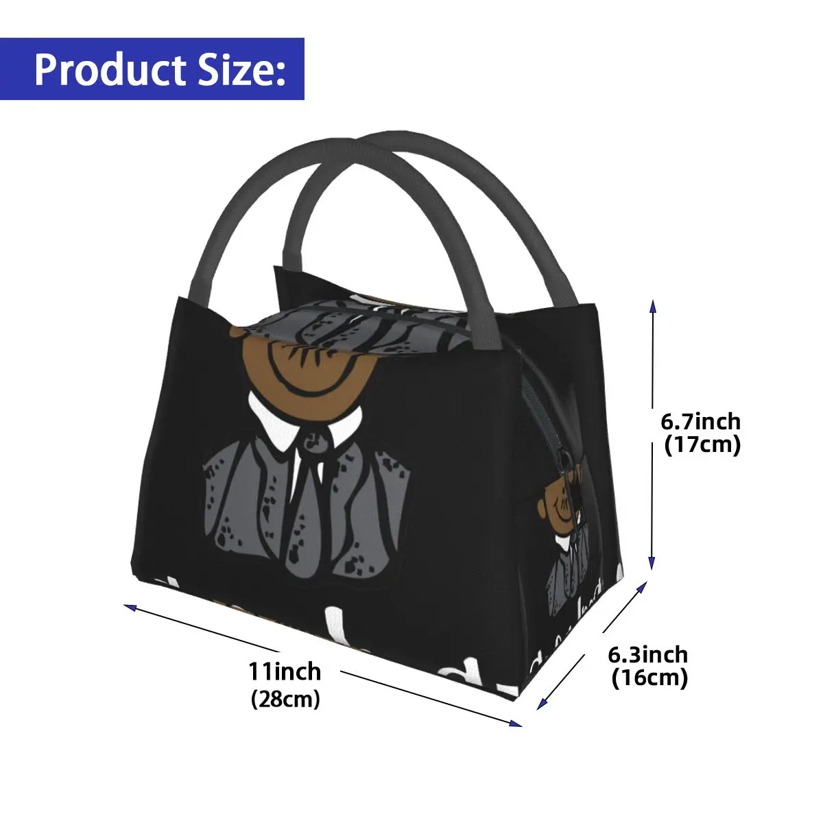 I Have A Dream Martin Luther King Portable insulation bag for Cooler Thermal Food Office Pinic Container