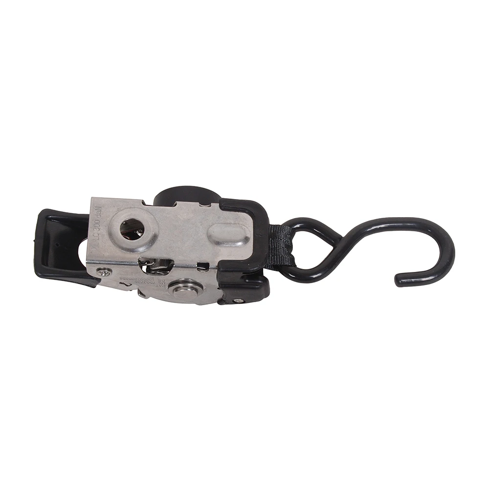 MOTO4U Bolt on Retractable Ratchet Straps Coated S Hook Stainless Steel Auto Retract Ratchet Straps Self Ratcheting Strap 1PC motorcycle wheel strap tie down belts