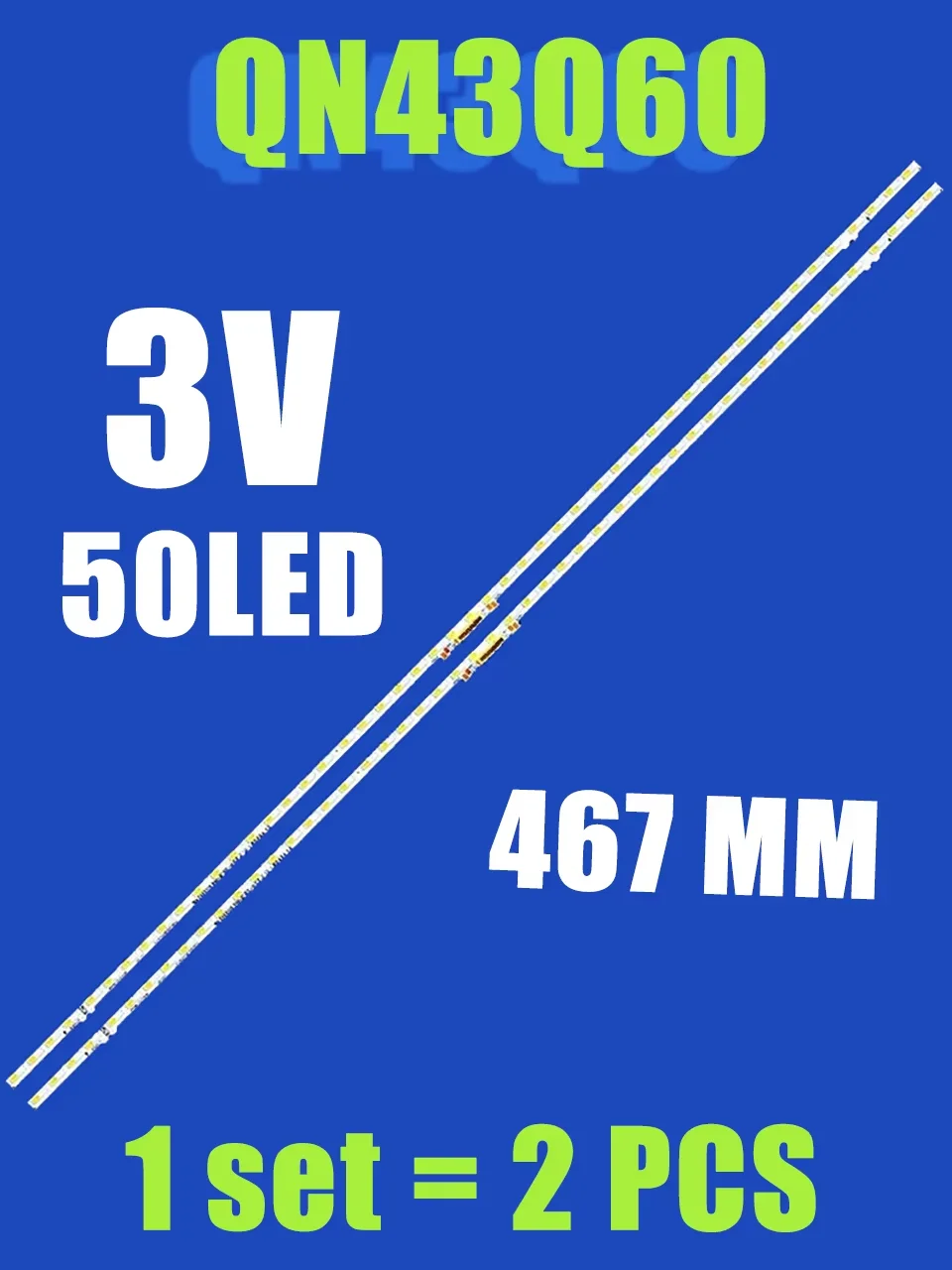 LED 백라이트 QN43Q60 BN96-52593A QE43Q60AW QN43Q60AAF 43Q60A ES43SVQFPBGA50 QN43Q60AAFXZA용