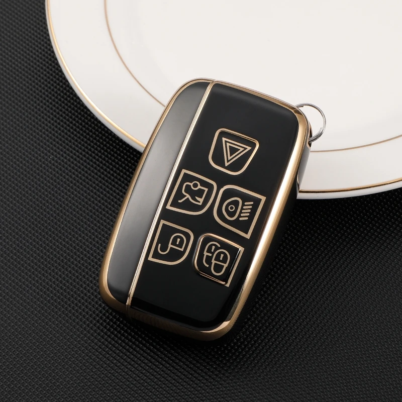 Premium Soft TPU Car Key Case Cover Holder