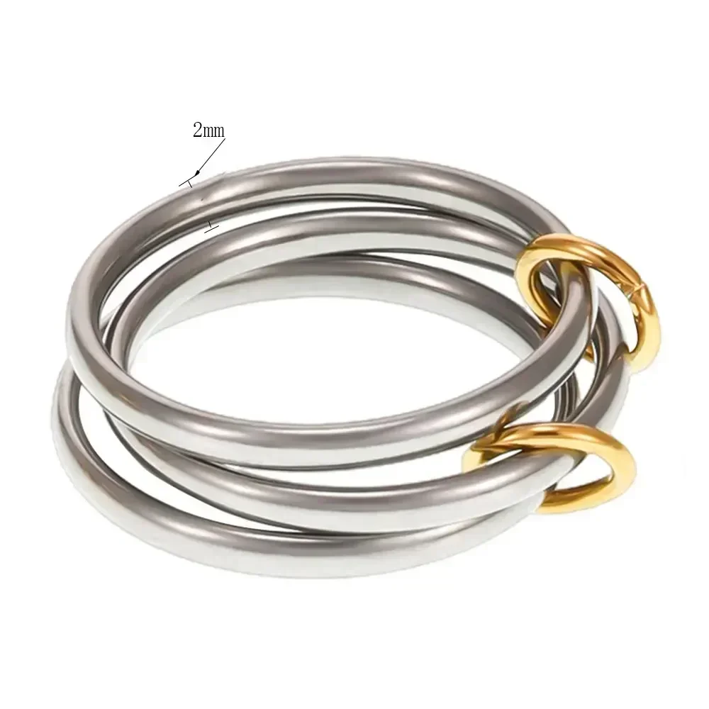 Elegant Minimalist Stackable Rings for Women Perfect for Daily Commute and Special Occasions, Everyday Stainless Steel Rings