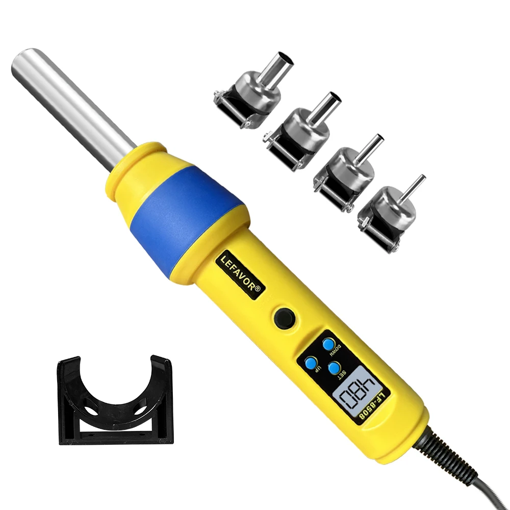 LCD Digital Heat Hot Air Gun Desoldering Soldering Station 110V 220V Temperature Adjustable IC SMD BGA hot air gun soldering station heat gun