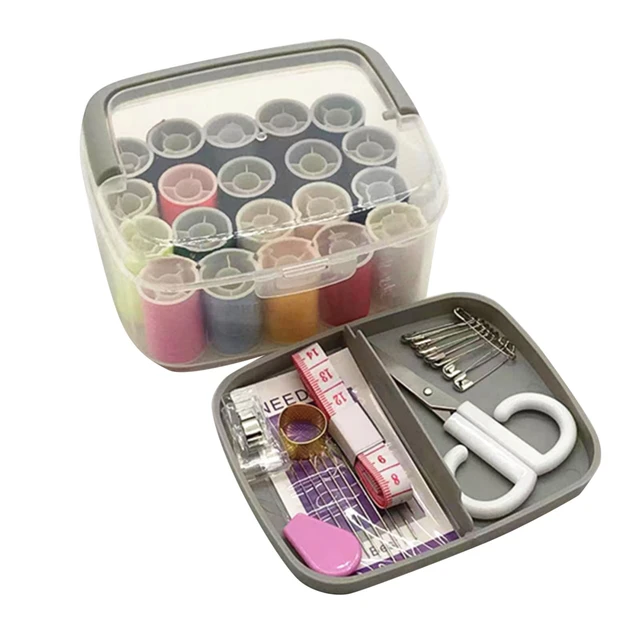 Sewing Kit With Case Portable Sewing Supplies Sewing Kit For Home Adults  Beginner Emergency Contains Thread