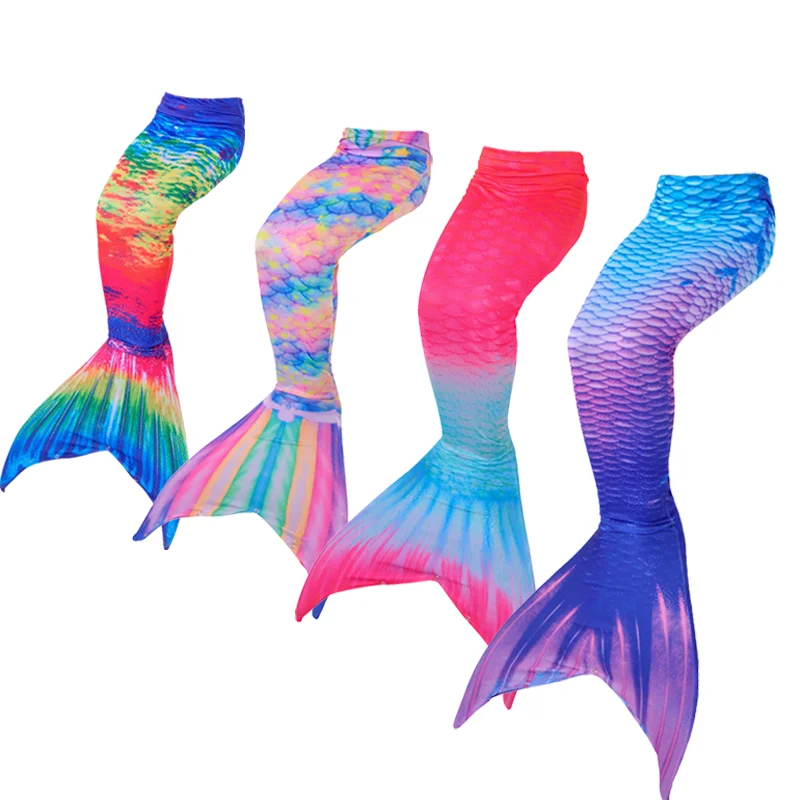 Mermaid Costume Girls Mermaid Swimsuit Kids Mermaid Tail for Swimming Soft Comfortable Elastic Easy to Put on Take off