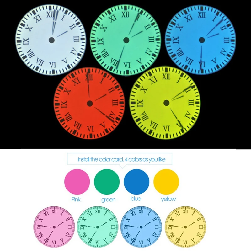 Roman Digital LED Projection Desk Clock Silent Remote Control Projector Dial Living Room Store Wall Clocks 4