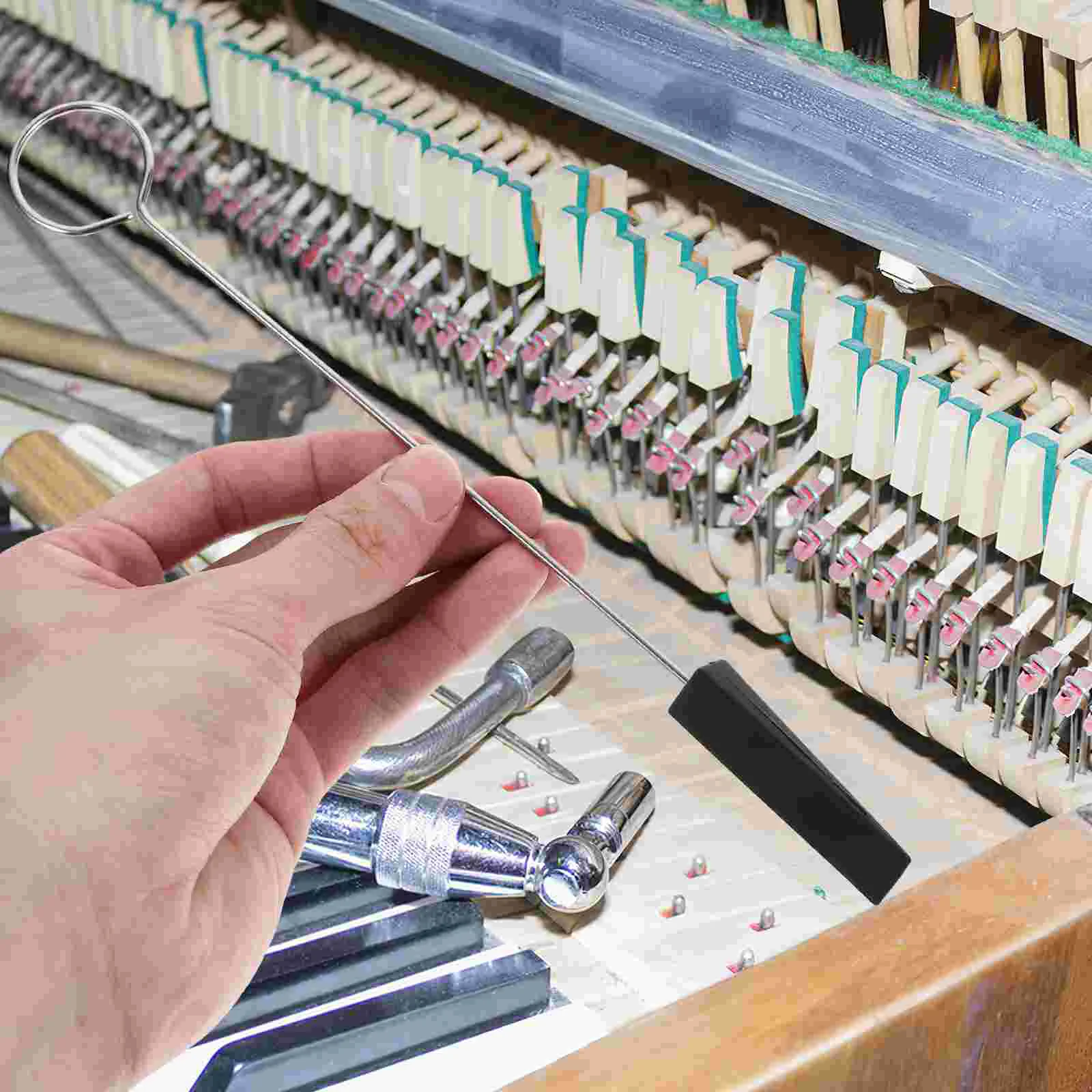 Piano Tuning Kit Damper Blocks Handle Sticks Wrench Tools Repair Tune