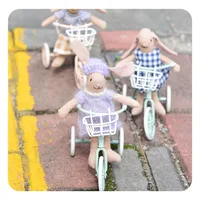 1:12 Metal Tricycle Miniature Simulation Furniture Realistic Accessory  For Bjd Ob11 doll house 2