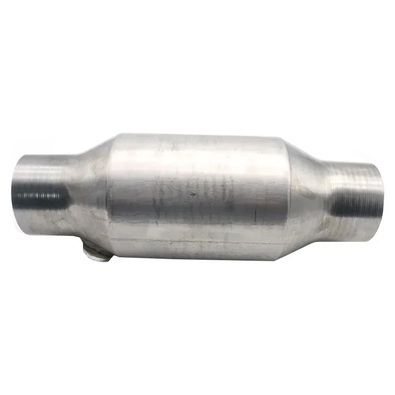 Universal Catalytic Converter 2" 2.25" 2.5" 3" 400Cells High Flow Muffler Round Stainless