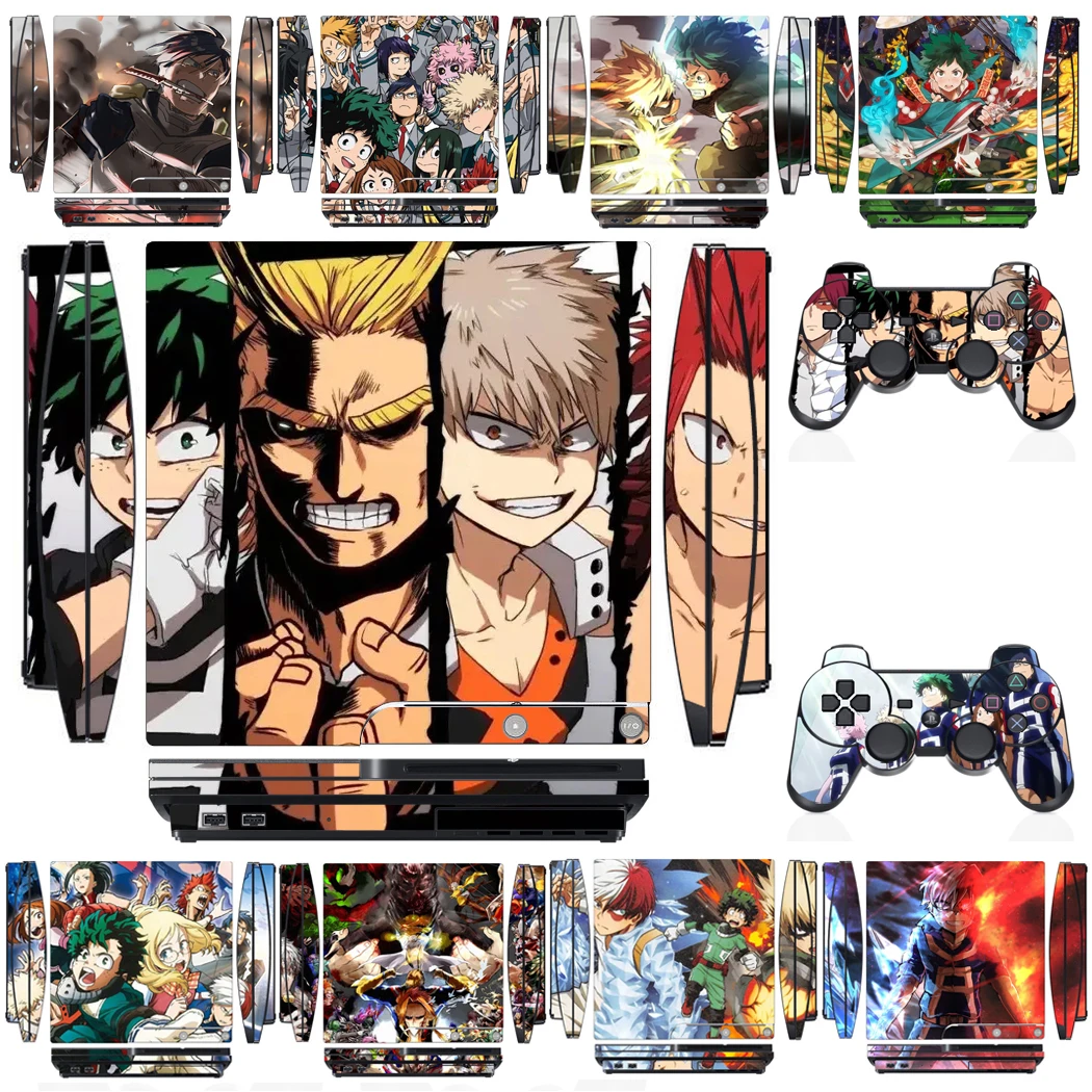 2701 Vinyl Skin Sticker Protector Per Sony Ps3 Slim Playstation 3 Slim E 2 Adesivi Per Pelli Controller