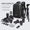 Men travel Professional SLR camera backpack With tripod bracket Detachable into a  40L travel waterproof 16 inch Laptop Backpack 2