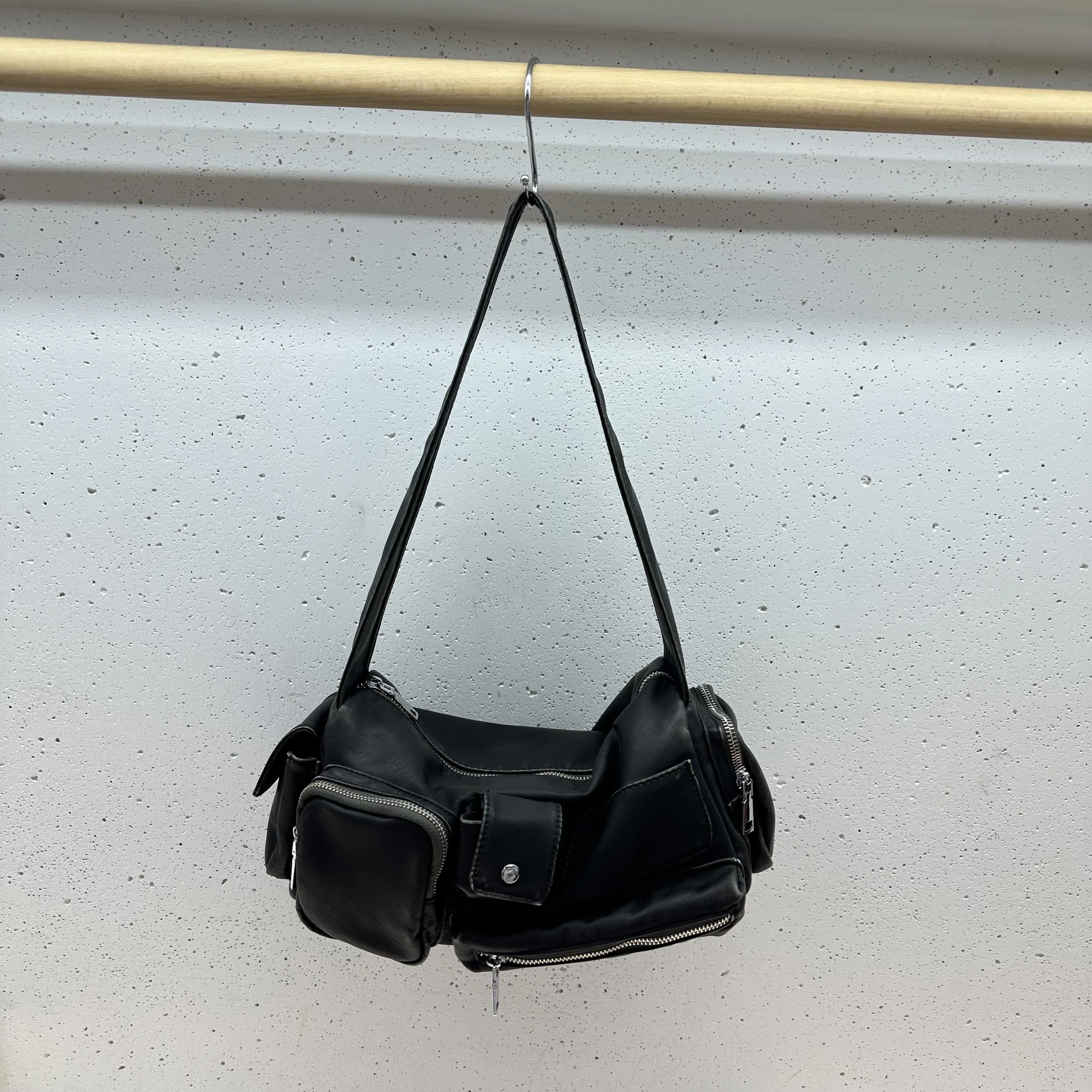 2025 Design Fashion New Women's Canvas Crossbody Shoulder Bag pu Leather Tote Bags Handbag Bag High Quality