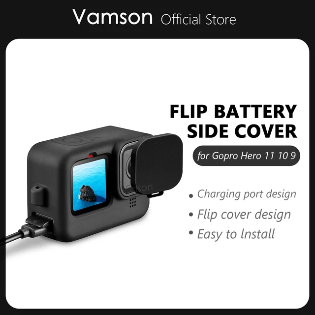 Vamson-funda protectora para Cámara de Acción GoPro Hero 12, carcasa para  videocámara, Accesorios Negros, 12, 11, 10, 9 - AliExpress