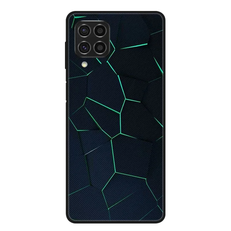 Black Shockproof Case Cover for Samsung Galaxy - Durable Protective Back Shell