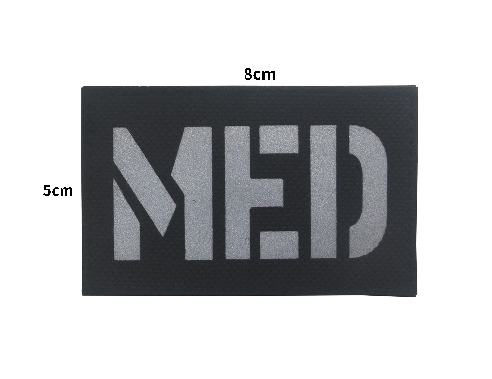 SUVIYA 2x2 Inch Infrared IR Reflective Medic Red France
