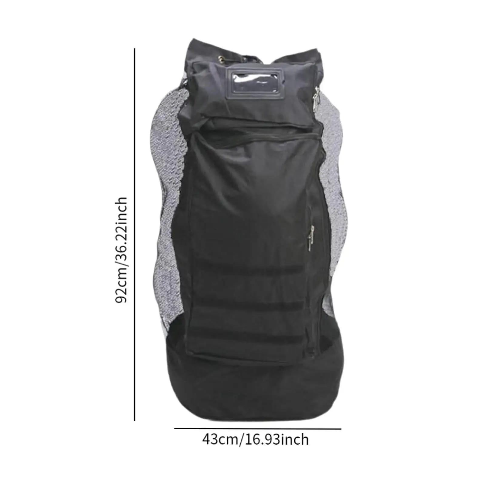 Basketball Backpack Sports Ball Bag Carry Bag Sports Equipment Bag Mesh Drawstring Bag for Baseball Coaches Gear Football