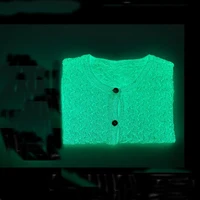 2022 Newest Functional Luminous Yarn Glow in the Dark Polyester Chunky Yarn 53m Long Knitting Wool Yarn for Crochet Sweater Hat - Image 5