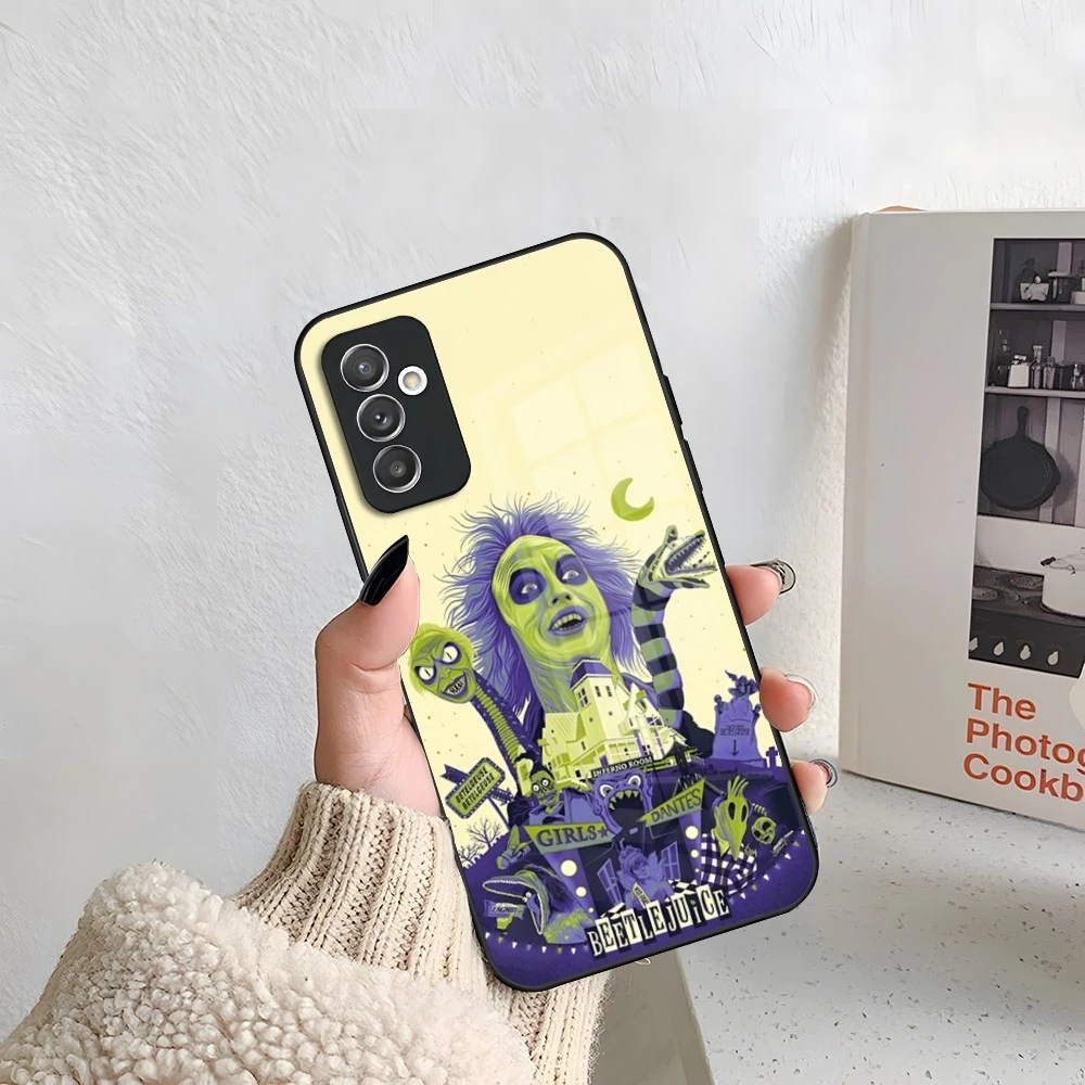 thumbnail image 1 of B-BeetlejuiceS-S 2 Phone Case For Samsung Galaxy S24 S23 S22 S20 S21 Note20 Ultra Plus Fe Colored Silver Cover, 1 of 5