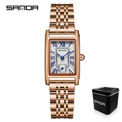 Elegant Design Women's Quartz Watch - Water Resistant Rectangle Dial, 2023 Fashion (3)