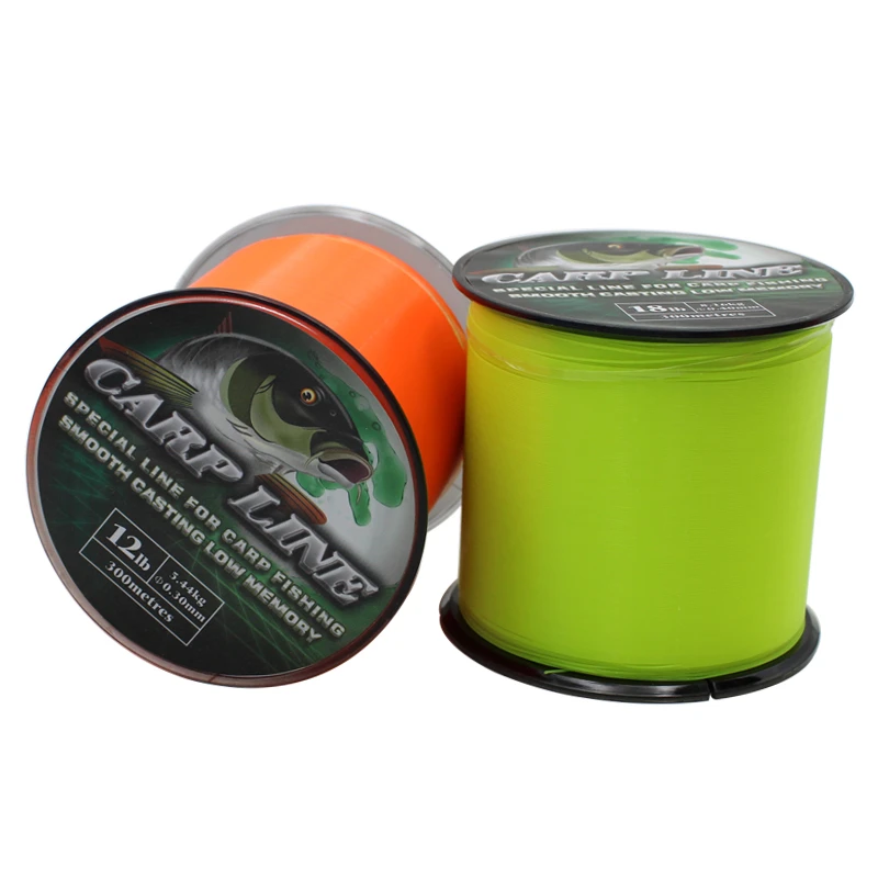 300m Carp Fishing Accessories Nylon Main Line In Visible Sinking Strong