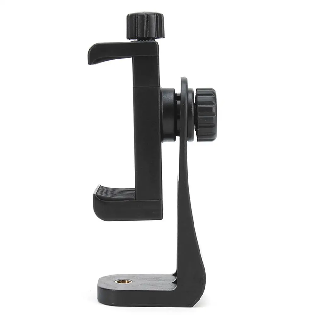 Tripod Mount Mobile Phone Clip Holder Vertical Bracket 360 Degree Rotating Tripod Adapter Vertical Shooting Phone Mount Holder phone holder for car cup holder